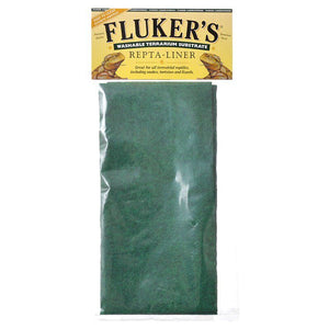 [Pack of 4] - Flukers Repta-Liner Washable Terrarium Substrate - Green Small