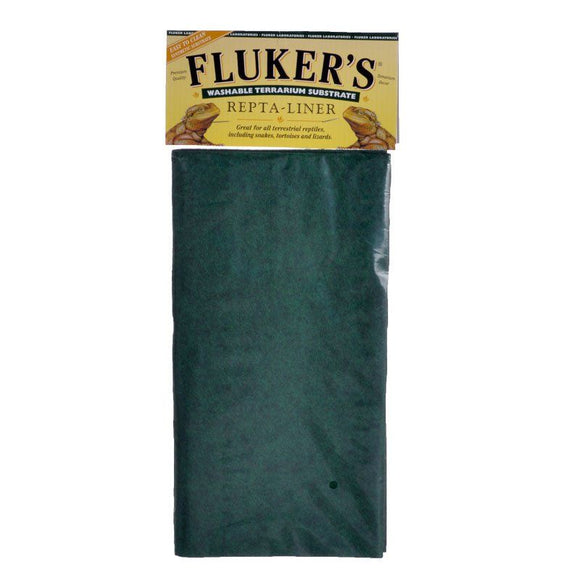 [Pack of 4] - Flukers Repta-Liner Washable Terrarium Substrate - Green Medium