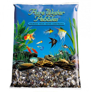 [Pack of 3] - Pure Water Pebbles Aquarium Gravel - River Jack 5 lbs (6.3-9.5 mm Grain)