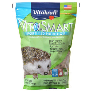 [Pack of 3] - Vitakraft VitaSmart Hedgehog Food - High Protein Insect Formula 1.5 lbs