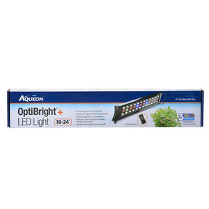 Aqueon OptiBright Plus LED Aquarium Light Fixture 18"-24" Fixture