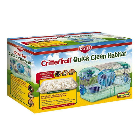 Kaytee CritterTrail Quick Clean Habitat 16