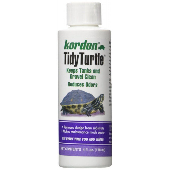[Pack of 4] - Kordon Tidy Turtle Tank Cleaner 4 oz