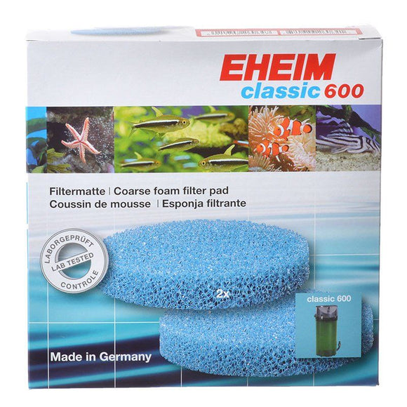 [Pack of 3] - Eheim Classic 600 Coarse Foam Filter Pad 2 Pack