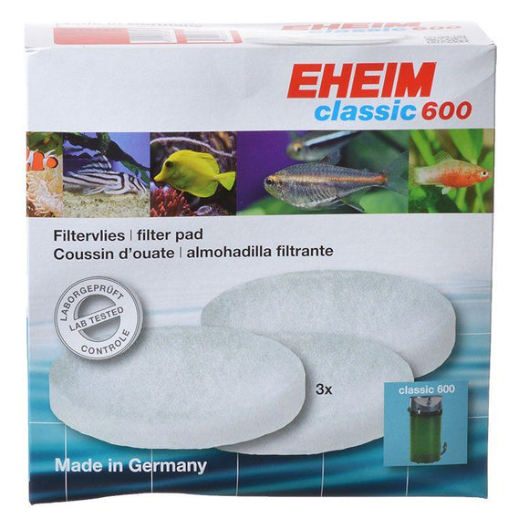 [Pack of 2] - Eheim Classic 600 Fine Foam Filter Pad 3 Pack