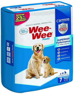 [Pack of 4] - Four Paws Wee Wee Pads Original 7 Pack (22" Long x 23" Wide)