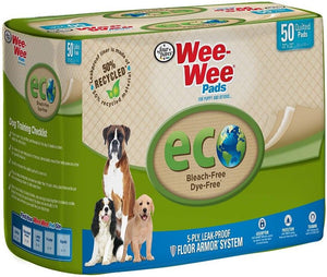 [Pack of 2] - Four Paws Wee-Wee Pads - Eco 50 Pack - (22"L x 23"W)