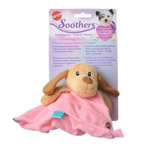 [Pack of 4] - Spot Soothers Blanket Dog Toy 10" Long - (Assorted Styles)