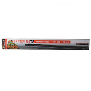 Zoo Med Reptisun T8 Terrarium Hood 48" Fixture without Bulb (48" Bulb Required)