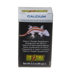 [Pack of 4] - Exo-Terra Calcium Powder Supplement for Reptiles & Amphibians 3.2 oz (90 g)