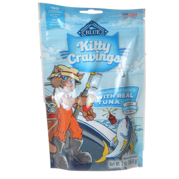 Blue Buffalo Kitty Cravings Crunchy Cat Treats - Real Tuna