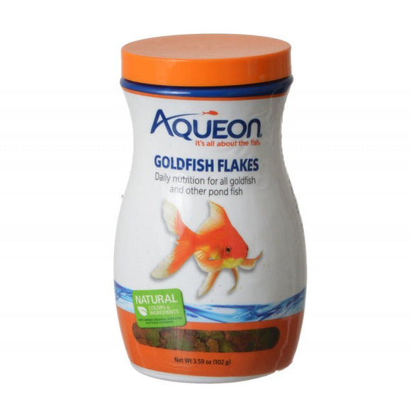 [Pack of 4] - Aqueon Goldfish Flakes 3.59 oz