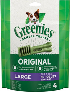 [Pack of 3] - Greenies Original Dental Dog Chews 4 count
