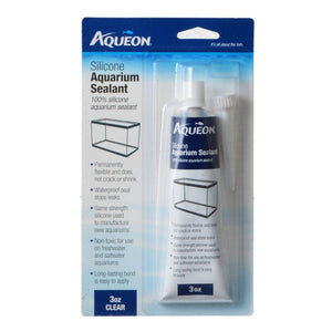 [Pack of 3] - Aqueon Silicone Aquarium Sealant - Clear 3 oz