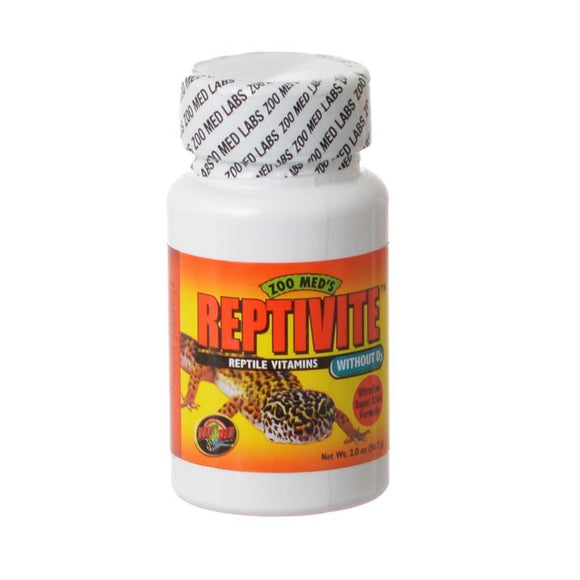[Pack of 4] - Zoo Med Reptivite Reptile Vitamins without D3 2 oz