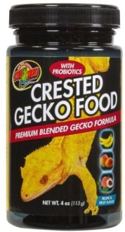 [Pack of 3] - Zoo Med Crested Gecko Food - Tropical Fruit Flavor 4 oz (113 g)