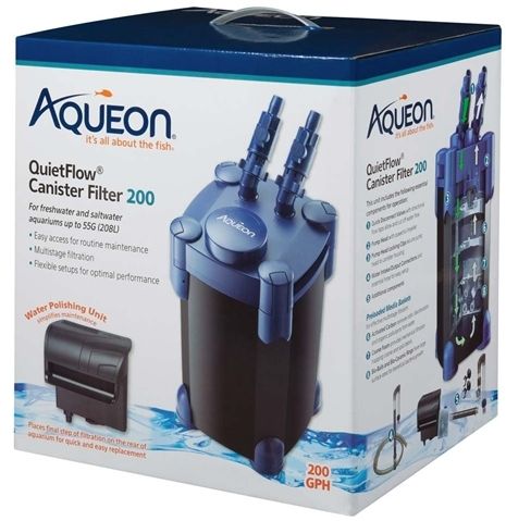 Aqueon QuietFlow Canister Filter 200 1 Count