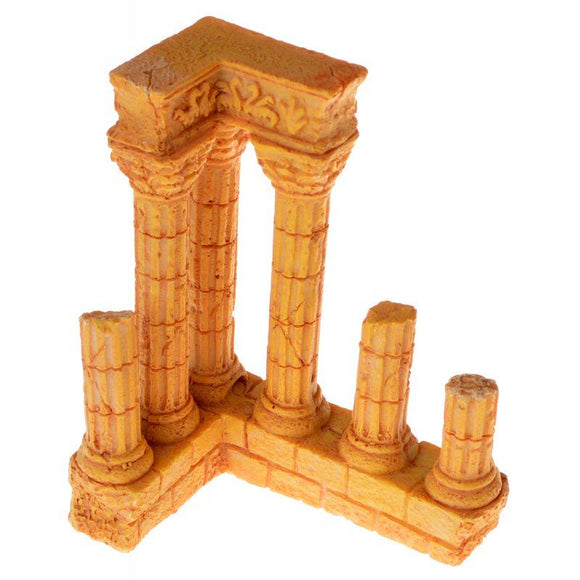 [Pack of 4] - Exotic Environments Terra Cotta Column Ruins 1 Count