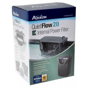 [Pack of 2] - Aqueon Quietflow E Internal Power Filter 20 Gallons