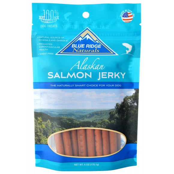 [Pack of 4] - Blue Ridge Naturals Alaskan Salmon Jerky 6 oz