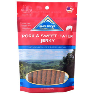[Pack of 4] - Blue Ridge Naturals Pork & Sweet Tater Jerky 6 oz