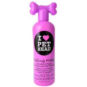 Pet Head Feeling Flaky Dry & Sensitive Skin Shampoo - Strawberry Yogurt