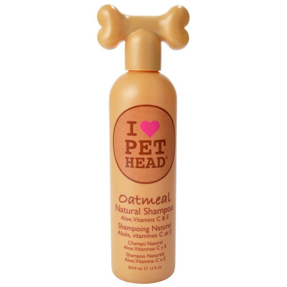 [Pack of 3] - Pet Head Oatmeal Natural Shampoo 12 oz