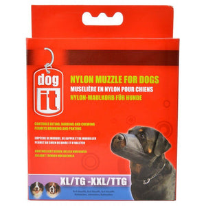 Dog It Nylon Muzzle for Dogs
