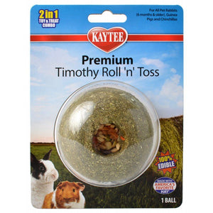[Pack of 4] - Kaytee Premium Timothy Roll 'n' Toss 1 Count