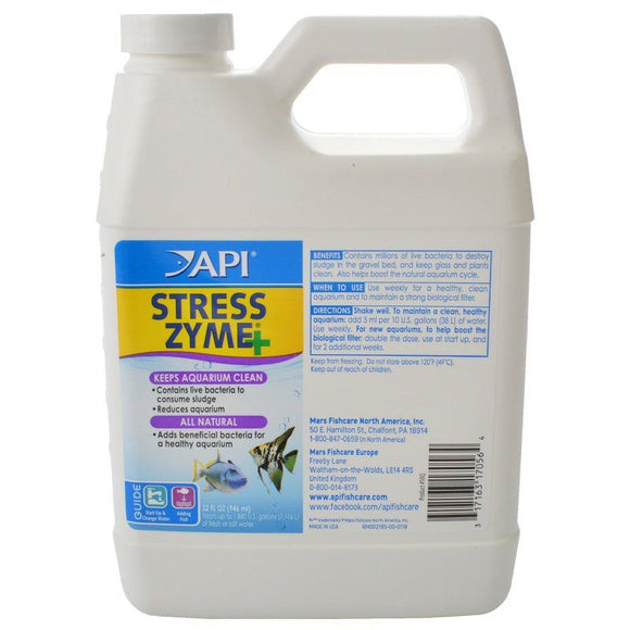 [Pack of 2] - API Stress Zyme Plus 32 oz (Treats 1;880 Gallons)