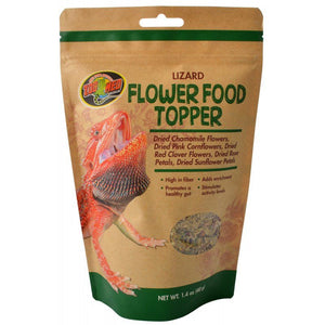 [Pack of 4] - Zoo Med Lizard Flower Food Topper 1.4 oz