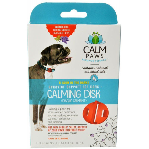 [Pack of 3] - Calm Paws Calming Disk for Dog Collars 1 Count