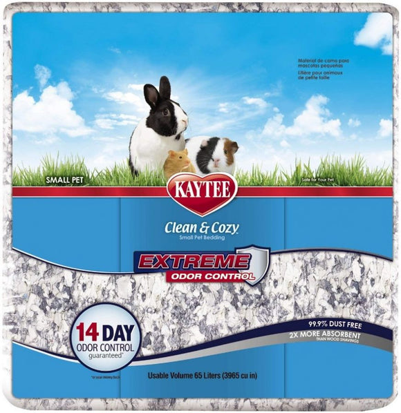 Kaytee Clean & Cozy Extreme Odor Control Small Pet Bedding 65 Liters (3965 Cu. In.)