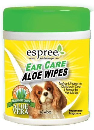 [Pack of 3] - Espree Ear Care Aloe Wipes 60 Count