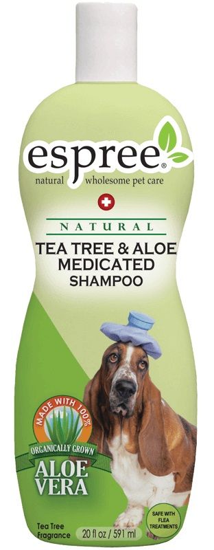 [Pack of 2] - Espree Tea Tree & Aloe Medicated Shampoo 20 oz
