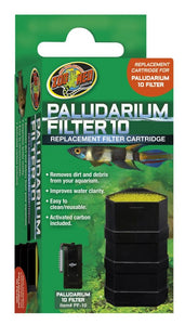 [Pack of 4] - Zoo Med Paludarium Replacement Filter Cartridge 10 Gallons