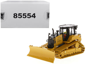 CAT Caterpillar D6 XE LGP Track Type Tractor Dozer with VPAT Blade and Operator \High Line\" Series 1/50 Diecast Model by Diecast Masters"