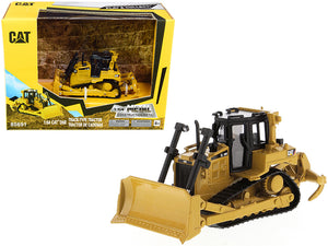 PACK OF 2 - CAT Caterpillar D6R Track-Type Tractor Play & Collect!"" Series 1/64 Diecast Model by Diecast Masters""""