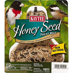 [Pack of 4] - Kaytee Honey Seed Treat Bell 1 lb