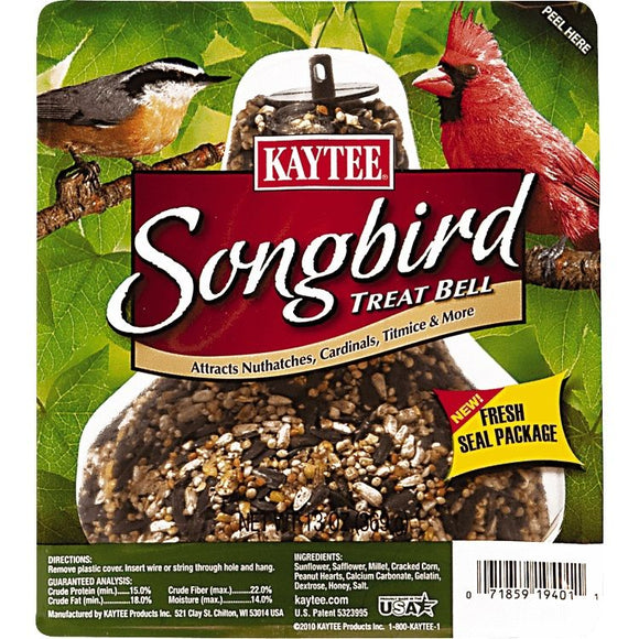 [Pack of 4] - Kaytee Songbird Treat Bell 13 oz