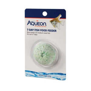 [Pack of 4] - Aqueon 7-Day Fish Food Feeder 1 Pack