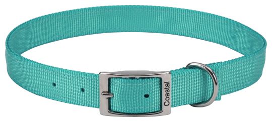 [Pack of 3] - Coastal Pet Double-ply Nylon Dog Collar Teal 18