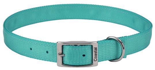 [Pack of 3] - Coastal Pet Double-ply Nylon Dog Collar Teal 22