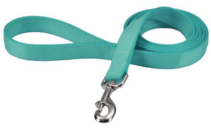 [Pack of 3] - Coastal Pet Double-ply Nylon Dog Lead Teal 48"L x 1"W