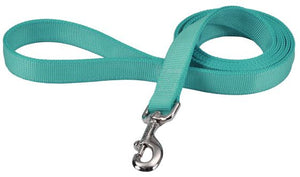 [Pack of 2] - Coastal Pet Double-ply Nylon Dog Lead Teal 72"L x 1"W