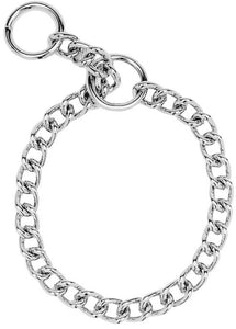 [Pack of 2] - Coastal Pet Herm Sprenger Steel Chain Choke Dog Collar 24"L x 4.0mm