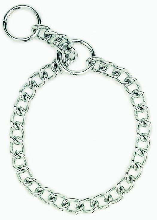 [Pack of 2] - Coastal Pet Herm Sprenger Steel Chain Choke Dog Collar 26