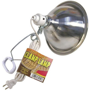 [Pack of 2] - Zoo Med Economy Chrome Clamp Lamp with 8.5 Inch Dome 8.5"