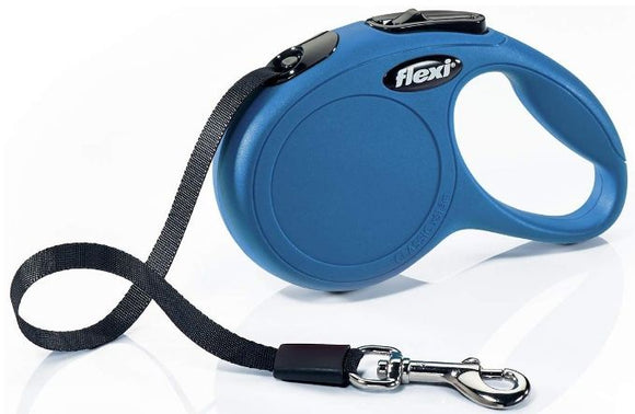[Pack of 2] - Flexi Classic Blue Retractable Dog Leash X-Small 10' Long