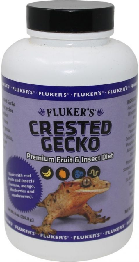 [Pack of 3] - Flukers Premium Crested Gecko Diet 8 oz